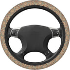 Steering Wheel Cover Universal Fit Car Interior Accessories for Women Men 15 Inch Breathable Anti Slip Odorless Neoprene Stee