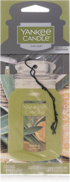 Yankee Candle Paper Car Jar, Sage & Citrus (Pack of 1)