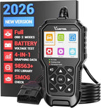 VDIAGTOOL VD30 Pro Car Code Reader, OBD2 Scanner Diagnostic Tool for Cars and Trucks, Check Engine Code Reader, OBD2 Scanner