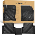 LASFIT Floor Mats for Ford Bronco Sport 2026 2025 2024 2023 2022 2021 Carpet Floor All Weather Protector Custom Fit TPE Car Liners, No Sliding, No Curling