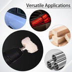 6PCS Buffing Wheels for Drill and 3 PCS Polishing Compounds, Wheel Polishing Kit, Polishing Wheel for Stainless Steel/Aluminum/Chrome/Wood/Jewelry/Plastic/Ceramic/Glass etc