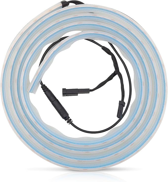 8FT Frunk LED Light Strip for Model Y Juniper 2025+ and Model Y 2021-2024, Front Trunk Flexible Silicone Interior Lighting Bar, Modification LED Strip Ambient Lights