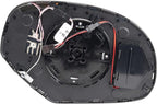 TRQ Mirror Glass w/Backing Plate Heated Driver Side Compatible with Cadillac Chevy GMC SUV