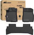 Nilight TPE Floor Mats for Chevy Trailblazer (FWD Only) 2021 2022 2023 2024 2025 2026,All Weather Custom Fit Heavy Duty Floor Liners