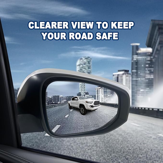 Right Passenger side Mirror Fits 2016-2022 Toyota Tacoma With Power Glass, Heated, Turn Signal丨Without Blind Spot Detection Match to White Paint Replace TO1321349 (7Pins)