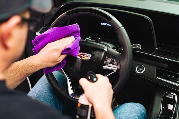 P & S PROFESSIONAL DETAIL PRODUCTS Swift Clean & Shine - Interior Cleaner & Protectant for Leather, Vinyl, Plastic - Cleans, 
