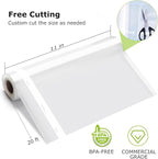 Bonsenkitchen Vacuum Sealer Bags Rolls for Food, 2 Packs 11" x 20', Heavy-Duty Textured Material Bag, BPA-Free, Commercial-Gr