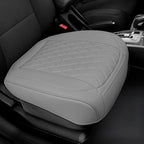 1 Pack Leather Front Car Seat Cover Bottom Car Seat, Anti-Slip and Full Wrap Driver Car Seat Protectors, Luxury Waterproof Bo