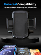 Bestrix Cell Phone Holder for Car, CD Slot Car Phone Holder, Hands Free Car Mount with Strong Grip Universal for iPhone14/13/12/11/11Pro/Xs MAX/XR/XS/X/8/7/6 Plus, Galaxy S22/S21/S20/S10+/S10e/S9/S9+