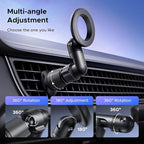 UGREEN Phone Mount for Magsafe Air Vent Car Mount Magnetic Never Block Phone Holder Strengthen Magnetic Power Compatible with iPhone 17 16 15 Pro Max 14 13 12 Pro Mini MagSafe Case