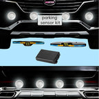 New Features Forward and Reverse Parking sensors, Option to Measure Distance in inches, bidirectional Display Option, and Cus