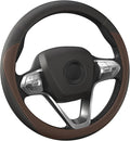 HOTOR Car Steering Wheel Cover - Universal Car Accessory for Diverse Cars, Durable Leather Cover with Anti-Slip Lining, for S