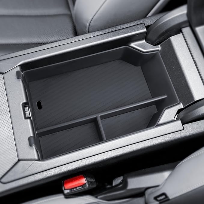 for Model 3 Center Console Organizer Armrest Tray Middle Storage Box Insert Container Durable ABS Plastic Accessories 2024 2025