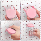 Unittype 20 Set Pegboard Organizer Accessories Peg Boards Jars with Lids Plastic Pegboards Bins Storage Containers Clear Peg 