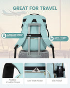 LOVEVOOK Travel Backpack for Women & Men 40L,Airline Approved Carry On Backpack Travel Essentials,TSA Carry on Luggage,Waterp