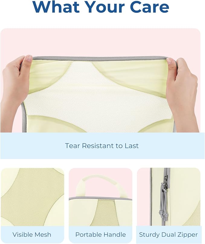 BAGSMART Compression Packing Cubes for Travel, Compressible Luggage Organizer for Cruise Ship, Lightweight Travel Essentials 