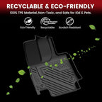 LASFIT Floor Mats for Lexus NX 350/ NX250/ NX 2022-2026 (Not Fit for NX350h/ NX450h+),All Weather Cargo Mats TPE Floor Liners&Backrest Mats for NX 350 Accessories, Trunk&Cargo Liners for NX 250