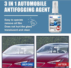 Car Glass Anti Fog Spray,60ml Rainproof Nano Rain Remover Multifunctional Car Glass Coating Agent Water Repellent Coating for
