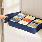 DIMJ Drawer Organizer Clothes Storage - 18 Pack Baby Dresser Organizer for Nursery, Foldable Drawer Dividers for Bedroom Clos