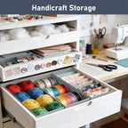 DIMJ Drawer Organizer Clothes- 26 Pack Baby Dresser Organizer for Nursery, Small Fabric Closet Drawer Organizer Bins for Unde