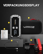 5000A Portable Jump Starter for Car, 12V Jump Box for Engine Max 7.0L Gas/5.5L Diese, Jumper Starter Battery Charger Pack
