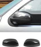 Carbon fiber Side View Mirror Covers Caps Top Half Fit for 2007 2008 2009 2010 2011 2012 2013 2014 Chevrolet Silverado Tahoe Suburban Avalanche, GMC Sierra Yukon Cadillac Escalade