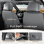 Coverado Car Seat Covers, Front Covers for Cars, Car Seat Cover Front Seats, Automotive Seat Cover, Waterproof, Leather Car S