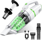 AHNR Handheld Vacuum Cordless, 16000PA Powerful Suction Hand Held Vacuum Dust Busters Cordless Rechargeable with LED Light & 