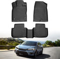 Powerty Floor Mats for 2022-2025 2026 Honda Civic Sedan/Hatchback/Sport/2023-2025 Acura Integra Accessories All Weather Floor Liner 3D TPE 1st & 2nd Row Floor Mat Heavy-Duty Floor Liners