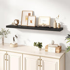 Dreamland 48 Inches Floating Shelves for Wall, 8" Deep Long Floating Shelves Set of 1, Large Display & Storage Shelf, Wall Sh