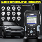 ANCEL VOD700 All System OBD2 Scanner Fits for Volvo Car Code Reader Full Function Diagnostic Scan Tool ABS Bleeding Injector