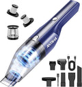 Handheld Vacuum Cordless -Car Vacuum Portable Cordless Cleaner Powerful Suction,1.2lbs Lightweight, Type-C Charge, Multiple A