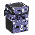 Gothic Car Trash Can with Lid Collapsible Reusable Waterproof Car Garage Bag,Automotive Garbage Can,Car Accessories Interior Car Organizer