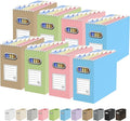 Oterri Cardboard File Organizer Box for Hanging File Folders Letter Size,File Box for Computer Desk,File Cabinet,Working Home