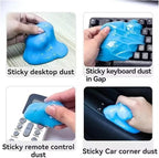 1pcs Car Wash Interior Cleaning Gel Slime - Magic Remover for Vents & Keyboards(Yellow160g)