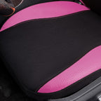 Flying Banner Butterfly car seat Covers ful Set Fashion Universal Lady Woman Female Rear Bench Split Colorized (Full Set, Pin