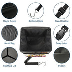 Car Trash Can – Multi-Purpose, Lightweight and Portable with Durable Water-Resistant Coating, No Installation Required, Practical and Ample Capacity, Variety of Colors.Red Panda