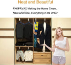 Pull Out Clothes Rail Extendable Pull Out Closet Rod - Wardrobe Pull-Out Trousers Rack, 30-80Cm Extendable Clothes Rail - Chr