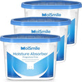 Moisture Absorbers, Efficient Humidity Absorber & Odor Eliminator Boxes, Refillable Car Dehumidifier for Closet, Bathroom,