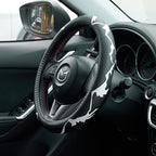 Mountains, Adventure, Outdoors, Camper, Hiking, Mountain Car Leather Steering Wheel Cover - 15-inch Universal Microfiber- Sof