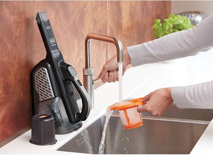 BLACK+DECKER dustbuster Portable Vacuum Cordless Handheld, Small Hand Vacuum Cleaner for Dorm Home and Car, Powerful 20V Adva