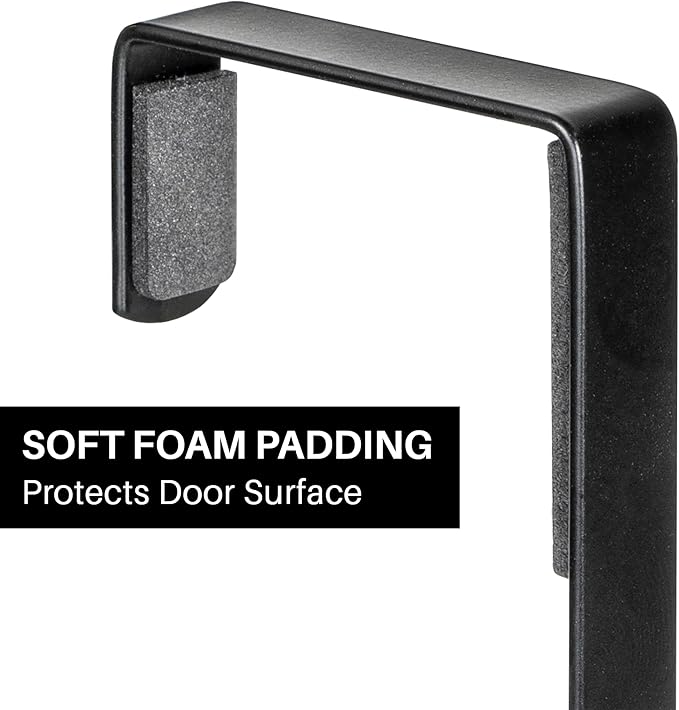 LYNK Professional® Home™ Over the Door Hooks - 46 Hook Over the Door Hanger - Over Door Coat Rack - Hanging Towels or Clothes