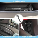 Car Window Breaker, Glass Breaker and Seatbelt Cutter, Emergency Car Glass Safety Hammer, Window Punch Seatbelt Cutter for Fa