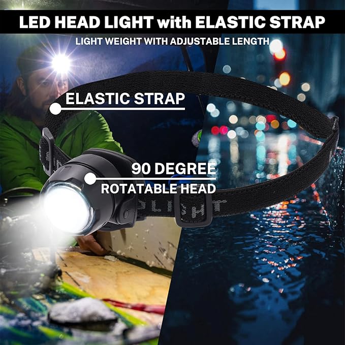 Car Roadside Emergency Kit with Battery Jumper Cables,Car Accessories for Men or Women,Automotive Safety Kit for Car,Vehicle,