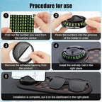 Non-Slip Car Dashboard Mat – Universal Silicone Phone Holder for iPhone & Android | Anti-Skid Sunglasses, Keys, Gadgets Organ