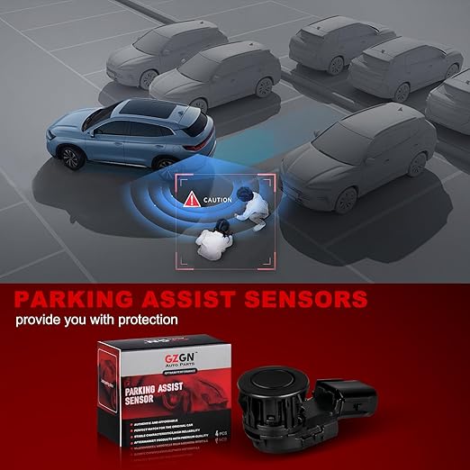Parking Assist Sensor Compatible with Toyota RAV4 2014-2018,Tacoma 2015-2022,Tunder 2014-2021,Replace#89341-0C010 89341-0C020