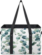 Reusable Grocery Bag, Foldable Large Shopping Tote Bag for Groceries Kitchen Picnic Car Trunk