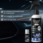 2Pcs Car Headlight Restoration Polishing Kits,Headlight Restoration Kit,Headlight Cleaner And Restorer Kit,Fast & Easy Car He