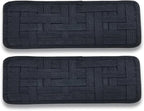 SourceTon 2 Packs Car Sun Visor Organizer, Car Visor Storage Anti-Slip Elastic Woven Board for Sunglass Holder Parking Fuel Card Digital Accessories