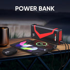 Portable Car Jump Starter, 4150A Peak Portable Car Battery Charger, 12V Battery Jump Box for Motorcycle, Truck Up to 12L